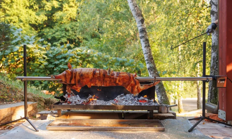 XXL Whole Pig Spit Rotisserie R-grill